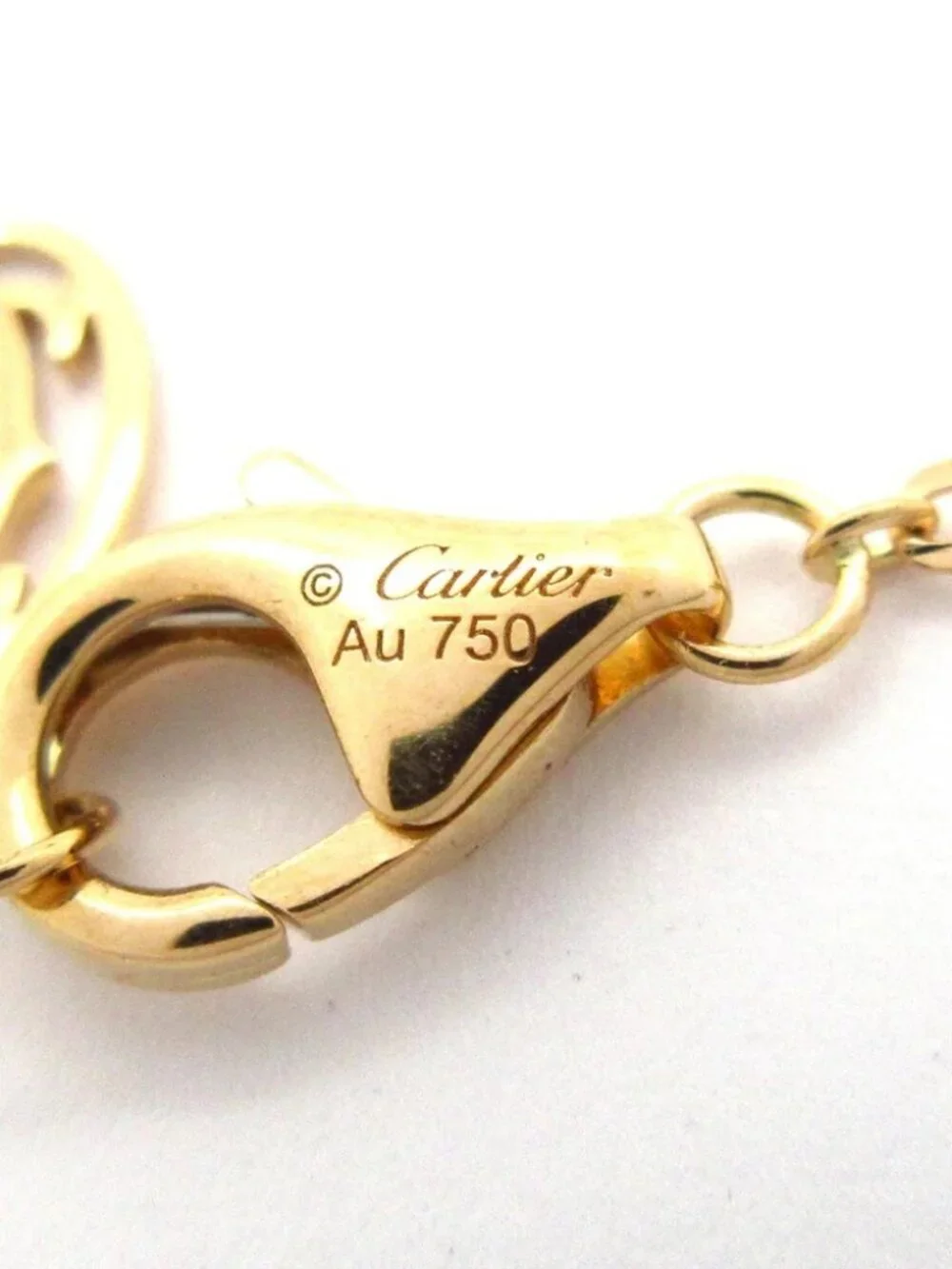 Cartier Trinity Pendant, Small Model 18K Tri-color Necklace